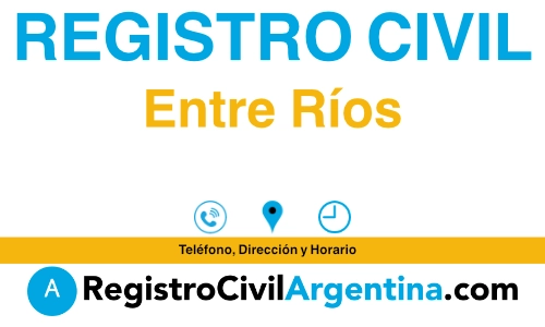 Registro Civil de Entre Rios