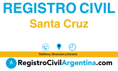 Registro Civil de Santa Cruz